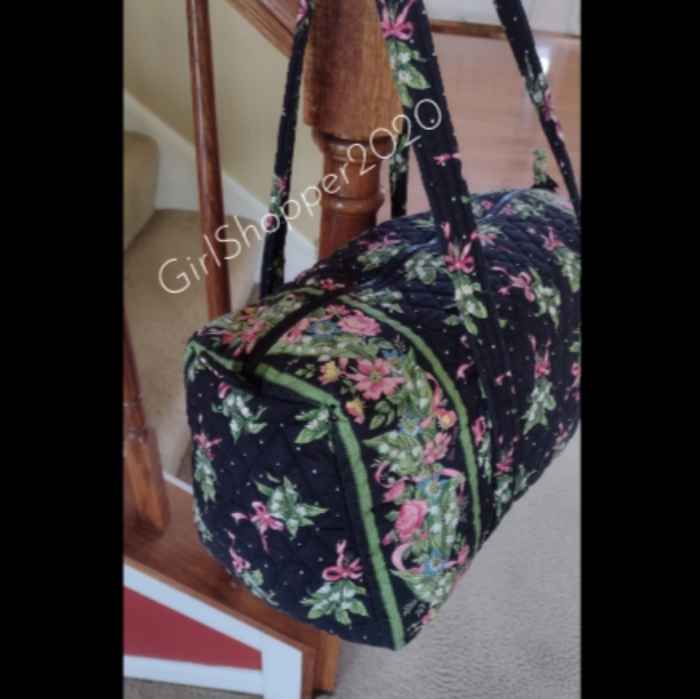 🐸VERA BRADLEY NEW HOPE Large Duffle Bag - Picture 2 of 7